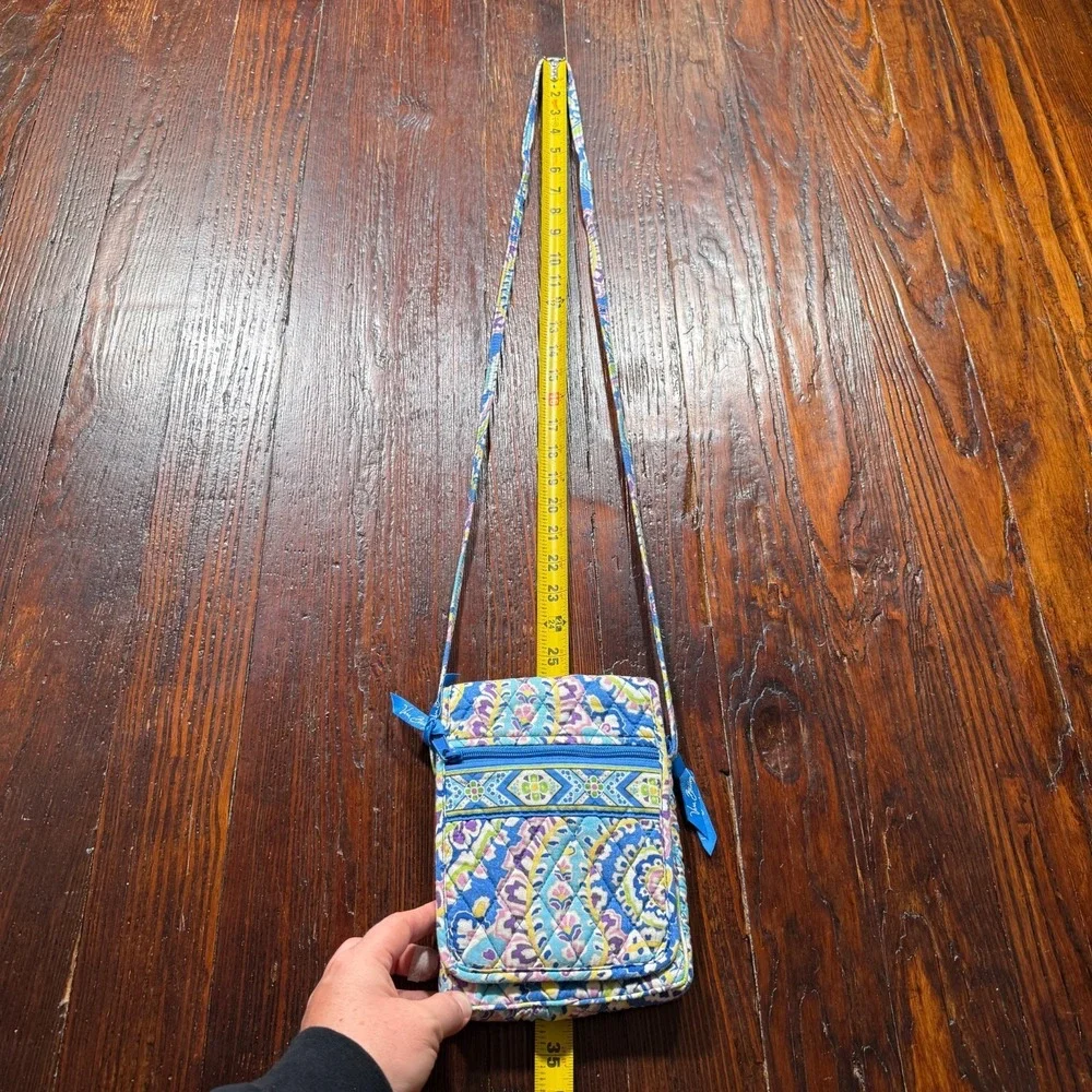 Vera Bradley Mini Hipster Crossbody Bag Purse - Capri Blue - Retired‎